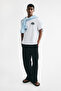 Relaxed Fit Baskılı Tişört - 3