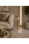 Single Gold Service Table - 2