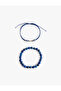 Braided Beaded Bracelet Set of 2 - 2