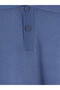 Lcw Vision Indigo Knitwear Plain Polo Neck Men's Sweater with Nevavm Difference - 4