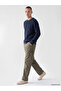 Xside Indigo Crew Neck Men's Knitwear Sweater - 2