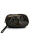 Dark Brown Color Design Zippered Multi-Compartment Wallet - 2