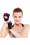 Workout Gloves, Size L Breathable Half Finger Mesh, Non Slip Grip Gym Training Equipment, Com - 2