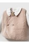 5-Piece Baby Boy Set with Plush Vest, Velvet Pants, Bow Tie, and Hat - 3