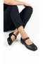 Corvik Women's Ballerina Shoes Daily Ballerina Shoes Comfortable Shoes with Buckle Belt