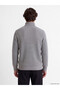 Lcw Vision Gray Mock Neck Men's Knitwear Sweater - 4