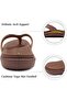 KuaiLu Womens Thong Sandals Arch Support Cushioned Flip Flops - 3
