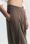 Pleated wide leg pants - 4