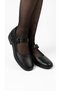 Corvik Women's Mary Jane Style Ballerina Shoes with Buckle Belt Retro Style Flat Sole Elegant - 4
