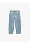 Balon Form Denim Trousers with Pockets Cotton - 6