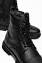 Water & Cold Resistant Non-Slip Rubber Sole Fur Winter Zippered Men's Boots - 5