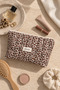 Makeup Bag Quilted Organizer - Travel Cosmetic Organizer Zippered Multi-Purpose Women's Bag 23X14X6 cm - 3