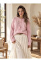 Jodie Crew Neck Buttoned Knitwear Cardigan Women's Pink - 2
