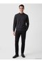 Half Fisherman Roba Collar Diamond Embroidered Men's Knitwear Sweater for Style Enthusiasts from Uzg Store - 3
