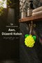 Yellow Jasmine Shaped Solid Soap 10.5X9.5 cm Hangable Decorative Bathroom Hand Soap - 5