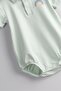 Combed Modal Fabric Baby and Children Bodysuit - 3