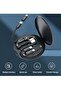 Multi-Functional Travel Cable Organizer with USB-C Lightning and Micro USB Connectors Portable Charging Storage Box with Phone Holder and SIM Ejector - Black - 2