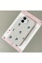iPhone 16 Compatible White Leather Textured Silicone Camera Protective Shock-Absorbing Baby Turtle Pattern Case - 2