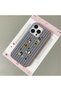 iPhone 16 Pro Compatible Brown Leather Textured Silicone Camera Protection Shock Absorbing Pingu Cartoon Penguin Pattern Case - 2