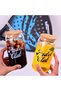 Padel Club Glass Sipper Set With Bamboo Lid & Glass Straw – 550ML (Set of 2) Can Shaped Mason Tumblers - 2