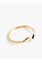Wave Formed Handcuff Bracelet - 2