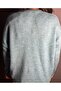 Button Detailed Knitwear Cardigan Crew Neck Oversize - 6