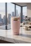 050-01-Cream Color 2-in-1 Thermos Cup with Lid 480ml (New Product)