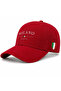 Milano Italy Flag Printed Velcro Cotton Hat