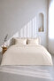 Bedding Set, Striped Satin – Striped Pearl – Single Size
