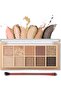 10 Colors Eyeshadow Palette Makeup - Matte Shimmer Glitter Brown Eye Shadow, Ultra-Blendable,