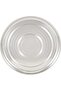 RAJ Stainless Steel Silver Touch Plate, 28 cm, STCP12, Dinner Serveware, Serving Rice Plate
