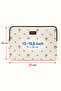 Spring Violets |   Bahar Menekşeleri 13–15.6 Inc Laptop Bag – Computer Case with Padded Protective Inner Layer Ref.48283743 - 7