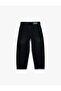 Cotton Loose Fit Denim Trousers - 5