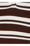 POLO NECK TRICOT STRIPE SWEATER - 7
