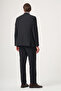 Navy Blue Mono Collar 6 Drop Comfort Fit Full Lining Flexible Suit 1001260182 - 5