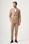 Navy Blue Mono Collar 6 Drop Comfort Fit Full Lining Flexible Suit 1001260182 - 6