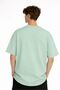 Boston Printed - Premium Fabric Unisex Oversize T-Shirt Water Green - 6