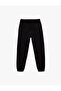 Cotton Pocketed, Tie-Waist, Basic Jogger School Sweatpants - 2