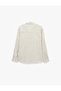 Regular Fit Cotton Classic Collar Long Sleeve Striped Shirt - 7