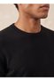 Basic Crew Neck Textured Sweater - 6
