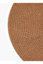 Straw Fedora Hat with Bead Trim - 7