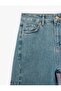 Cotton Buttoned Pocketed Comfortable Fit Balloon Denim Trousers - Balloon Jeans - over Dye - 3