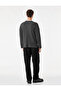Long Sleeve Cotton Buttoned Henley Collar Sweatshirt - 4