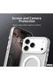 Premium MagSafe Transparent Phone Case for iPhone 18 Pro Max Crystal Clear Protective Cover with Strong Magnetic Ring for Wireless Charging - 4