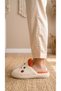 Women's Orange Strawberry Embroidered Ear-Detailed House Slippers 3 cm Byndci̇lpan01 - 6