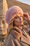 Lagranzе Pearl Ultra Soft Plush Fur Look Winter Hat - 3