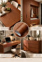 Self Adhesive Dark Wood Patterned Premium Furniture Cabinet Table Countertop Decorative Veneer 60X100Cm - 5