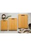 Bamboo Cutting Board with Grooves and Handles Wooden Kitchen Chopping and Presentation Board