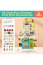 Talented Chef Kids Play Kitchen Playset, 104 Pieces - 2