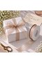 Organza Tulle Ribbon Skin Color 1 cm 225 Meters Ornament Decoration Bride Groom Dowry Bundle - 3